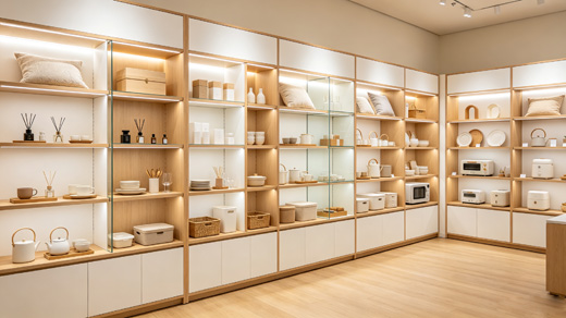 荆门家居生活展柜